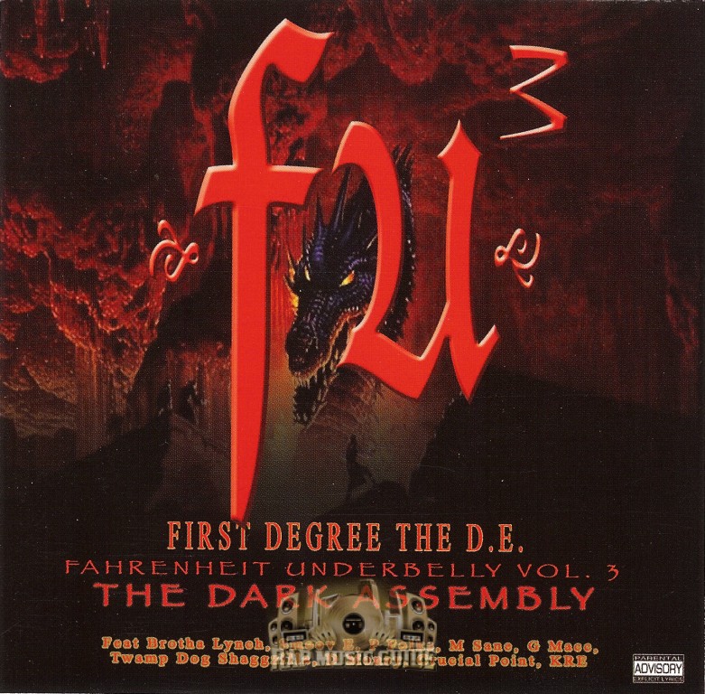 First Degree The D.E. Fahrenheit Underbelly, Vol. 3 The Dark